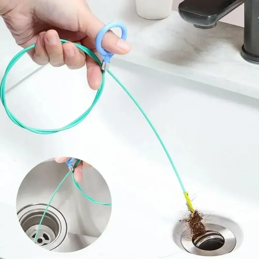 Car Sewer Unclogger Cleaning Brush Car Sunroof Long Hose Drain Hole Drain Unclogger Pipe Tool Cleaner Car Accessorie