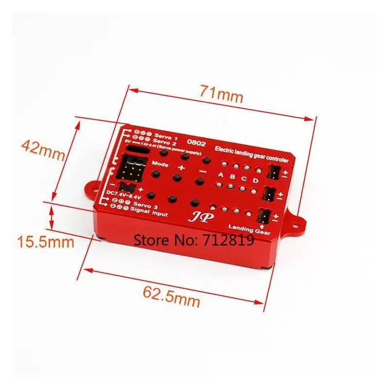 JP Hobby – train d'atterrissage et portes multifonctions, séquence ERV1/V2 pour ER-05/08/10/120/150/200 pour avion RC Fixwing