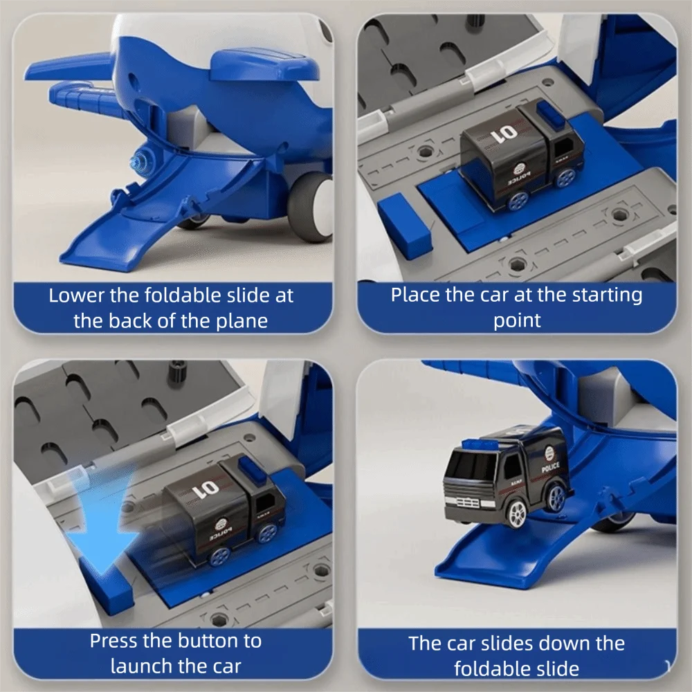 

Модель самолета большого размера, световая имитация инерционного самолета, детский игрушечный самолет, тематическая модель «сделай сам», детская