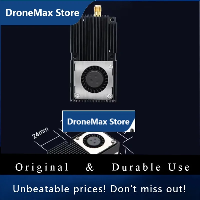 DroMavtxAKK Alpha 16W FPV Wireless Video Transmitter Ultra Long Range Image Transmission For Drone FPV VTX