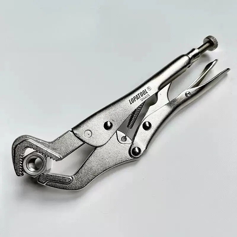 Adjustable Locking Vice Grip Pliers DN40S 0‑40mm Jaw Opening Multi‑Purpose Welding Grinding Clamping Hand Repair Tool
