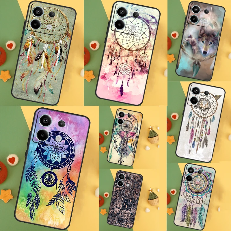  Dreamcatcher Case For Xiaomi Redmi Note 13 11 9 10 12 Pro Plus 12S 11S 10S 9S Redmi 12 10C 12C 13C Cover