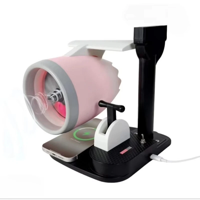 

Better Rotatable Model Aircraft Engine Desk Ornament with Wireless Phone Charging