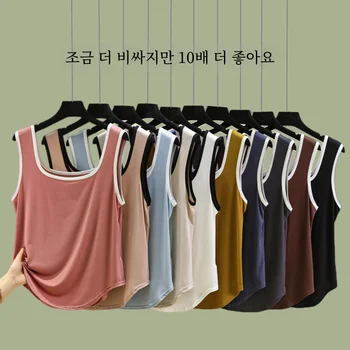 여성용 민소매 조끼 V넥 풀오버, 핫 다이아몬드 탑, 캐주얼 프린트 티셔츠, 코튼 편안한 여름 티셔츠