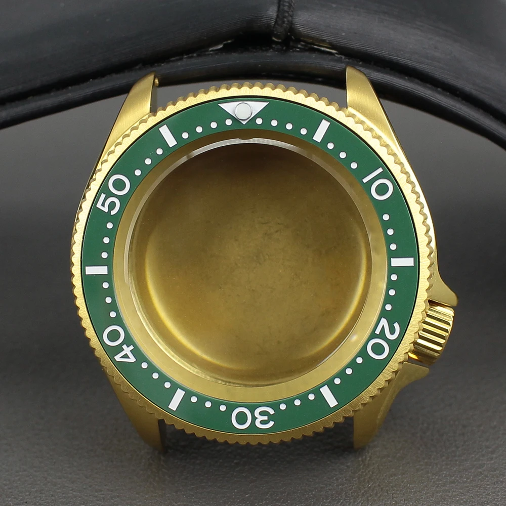 

38mm 20bar Waterproof Steel Watch Case Sapphire Glass compatible for NH35 NH36 NH34 Movement Mod SKX013 Ceramic Bezel 120clicks