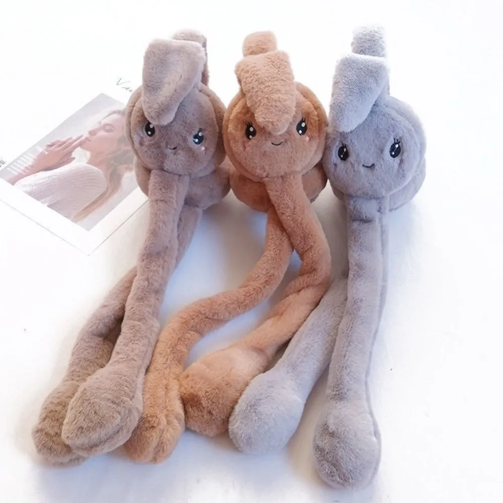 مريحة أرنب أفخم غطاء للأذنين الكرتون تقليد الفراء الشتاء غطاء للأذنين الدفء رشاقته قناع الأذن فتاة