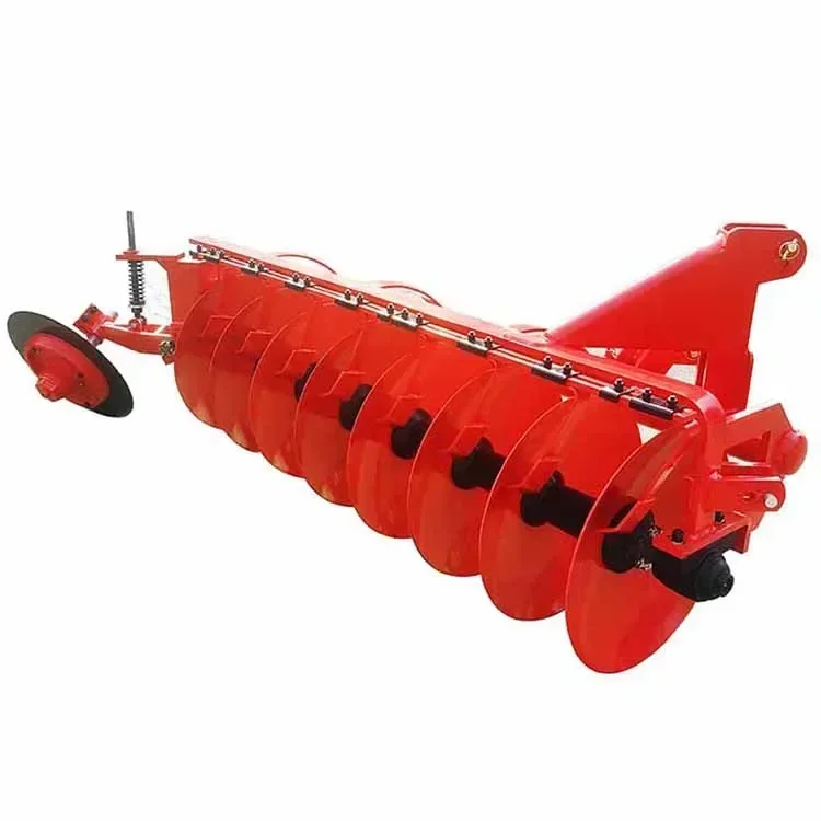 Farm machinery paddy disc plow plowing machine farmland preparation