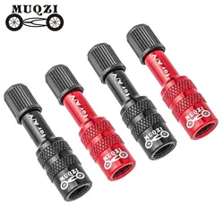 MUQZI MTB Fork Valve Adapter Bicycle Air Fork Valve Adapter For Schrader Valve