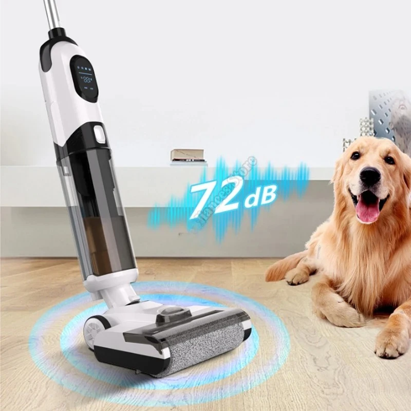Home Use Intelligent Floor Cleaning Machine - Fully Automatic Vacuum Cleaner with Sweeping Mopping Disinfection Functions