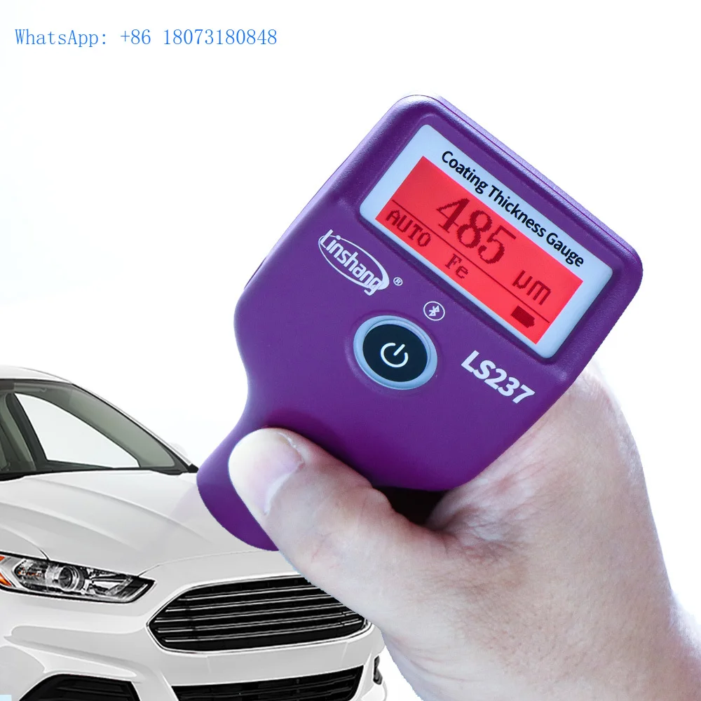 RTS LS237 Digital Car Paint Tester Automotive Coating Meter Vehicle Lacquer Detector Paint Thickness Gauge