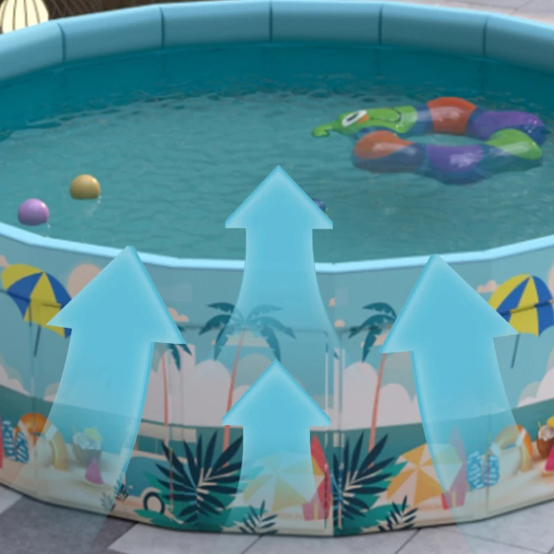 สระว่ายน้ําทําให้พองพับสระว่ายน้ําครอบครัวขนาดใหญ่ 5 วินาทีเปิดฟรีติดตั้งเด็กในครัวเรือนสระว่ายน้ําอาบน้ําในร่มกลางแจ้ง