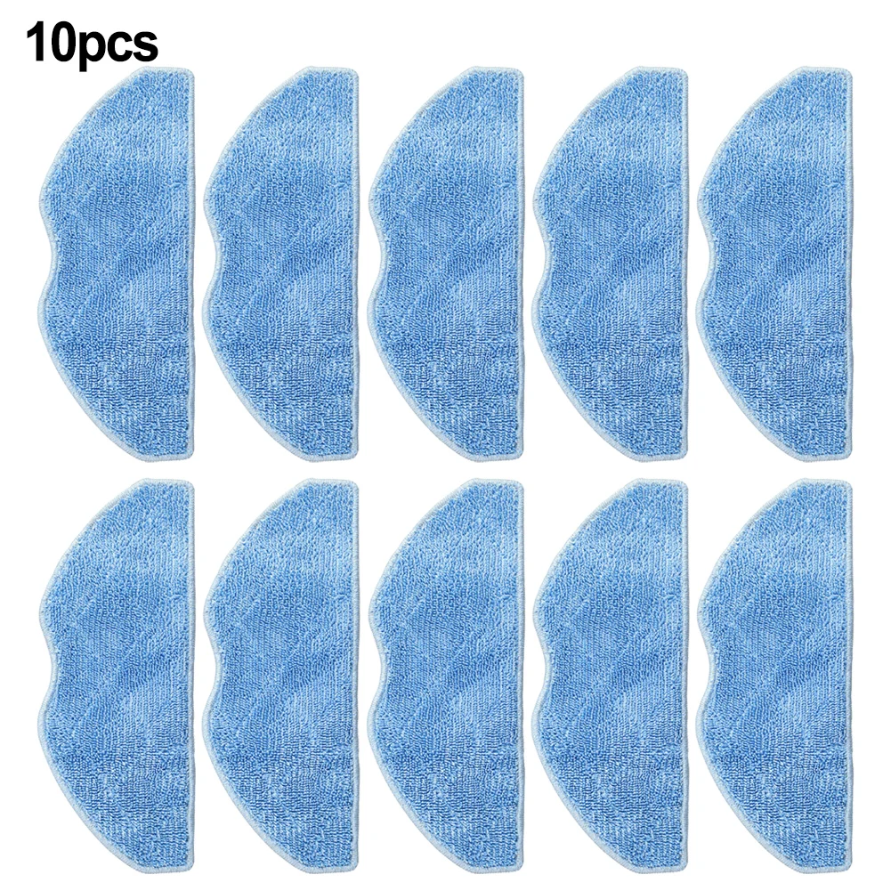 4/10pcs Microfiber Rags For 360 S8 / S8 Plus Robot Vacuum Cleaner Replacement Dry And Wet Usage Mop Cloths Pad Floor Cleaning