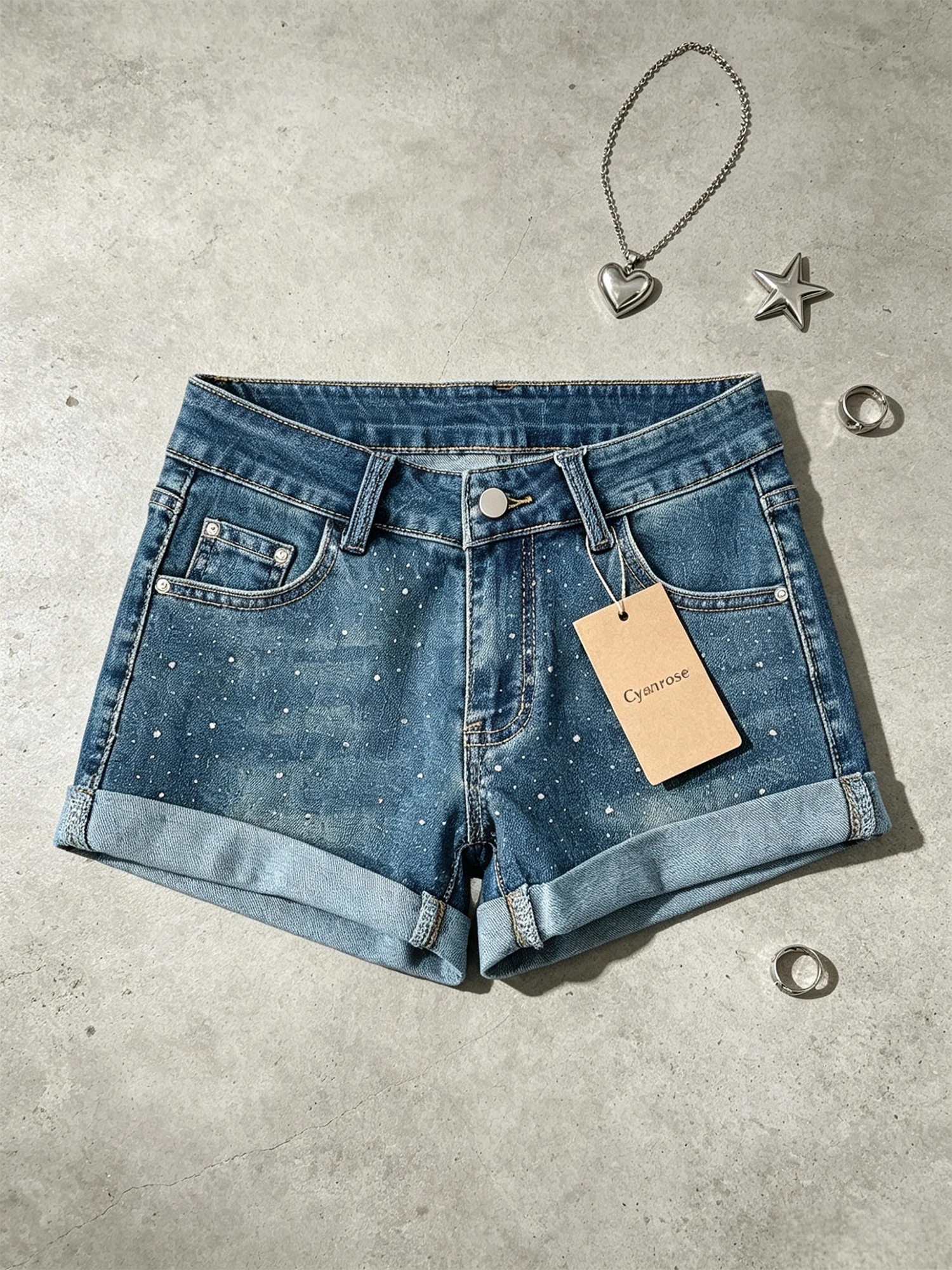 Women Blue Micro Denim Shorts Vintage Fashion High Waist Mini Denim Hot Pants Y2K Gyaru Nightclub Pole Dance Cowboy Pants Summer