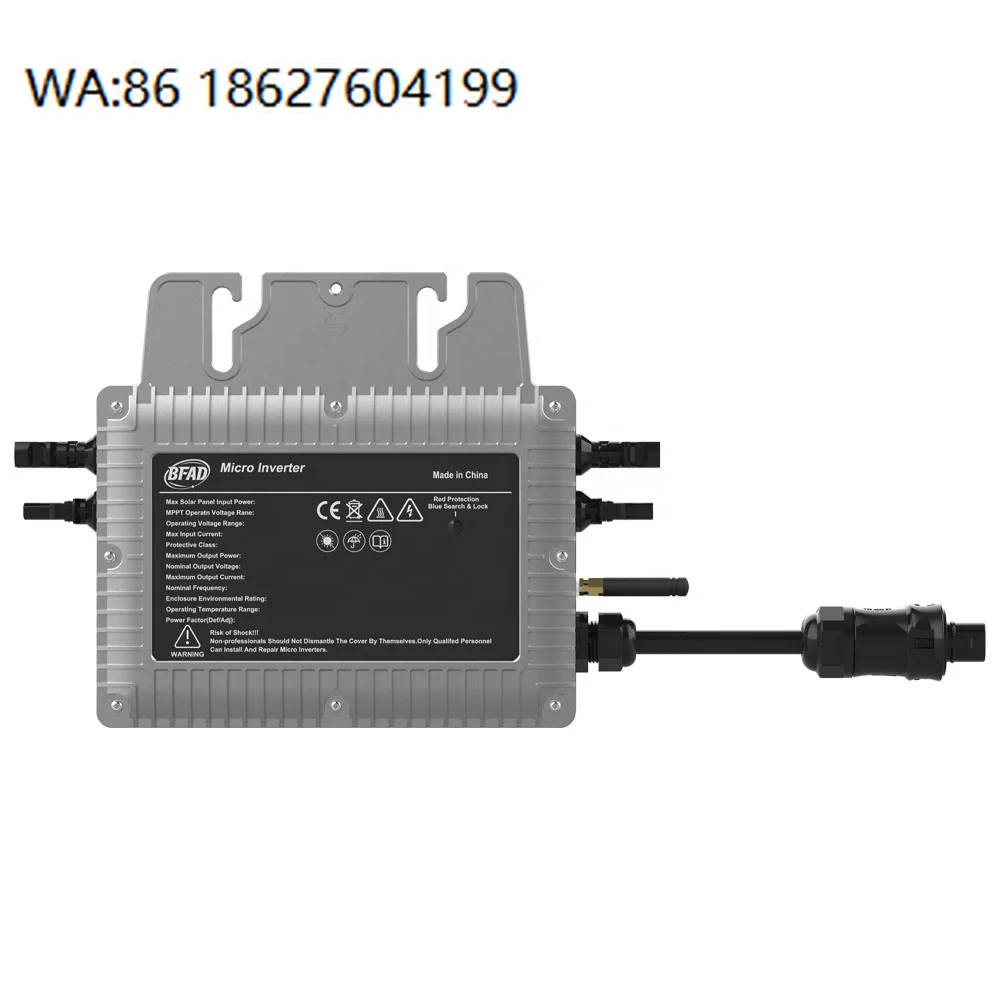 300W-2800W R3 Series Grid Tie Micro Inverter Waterproof Sine Wave WiFi MPPT DIY Home Solar PV System