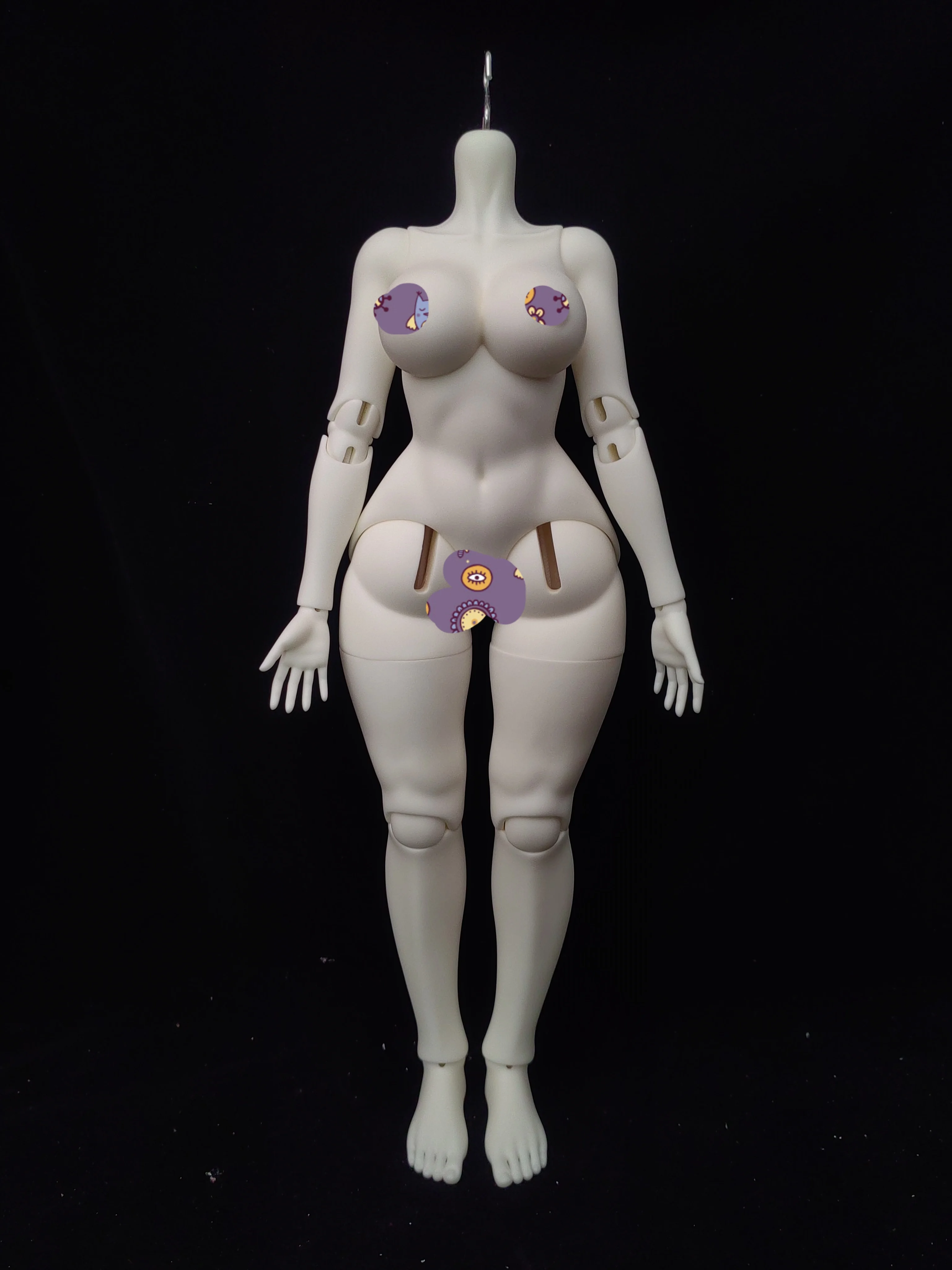 Bjd1/4 Qiong Big Breast Female Doll Body Accessories Body