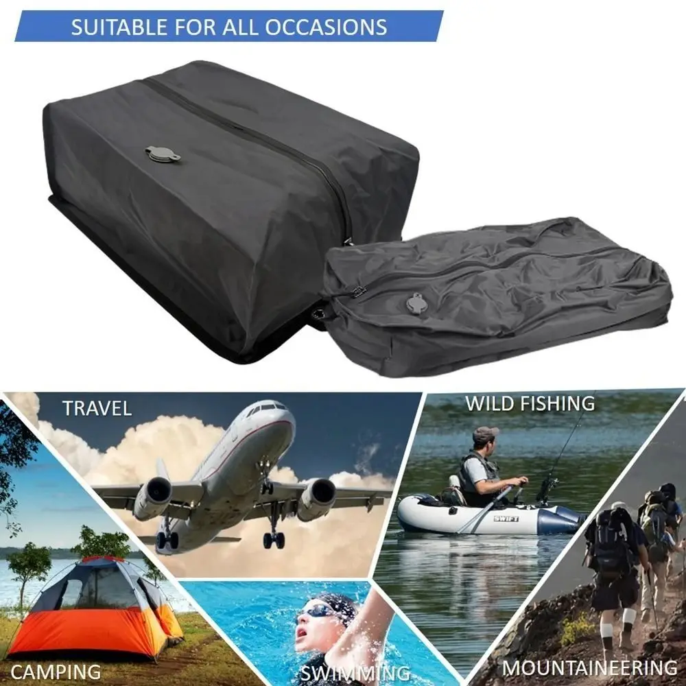 Reusable Vacuum Bags for Travel Waterproof Folding Vacuum Compression Bag Dustproof Space Saver Luggage Vacuum Storage Bag