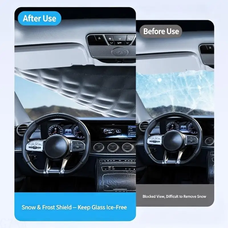 G7NA Motorhome Windshield and Side Glass Cover with Integrated Construction