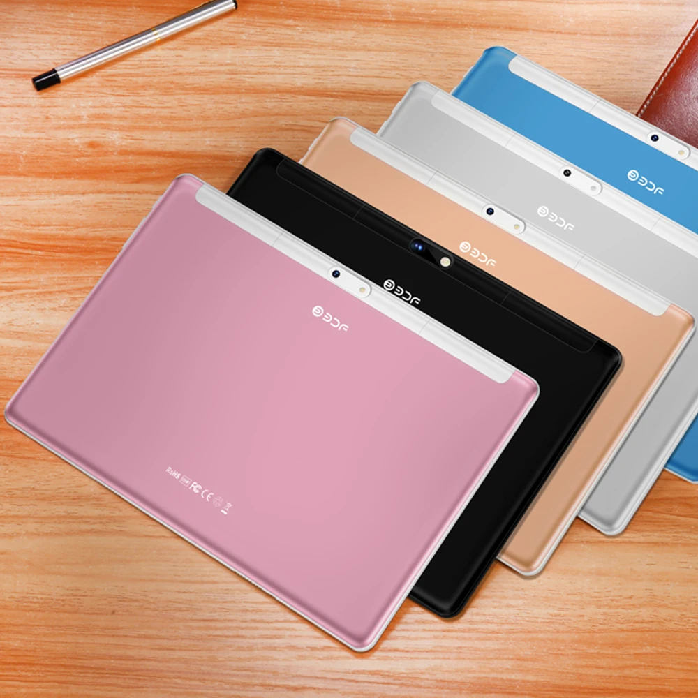 ใหม่ 10.1 นิ้วแท็บเล็ต Android PC Google Play Dual กล้อง Octa Core Dual SIM โทรศัพท์แท็บเล็ตบลูทูธ WiFi 4GB RAM 64GB ROM