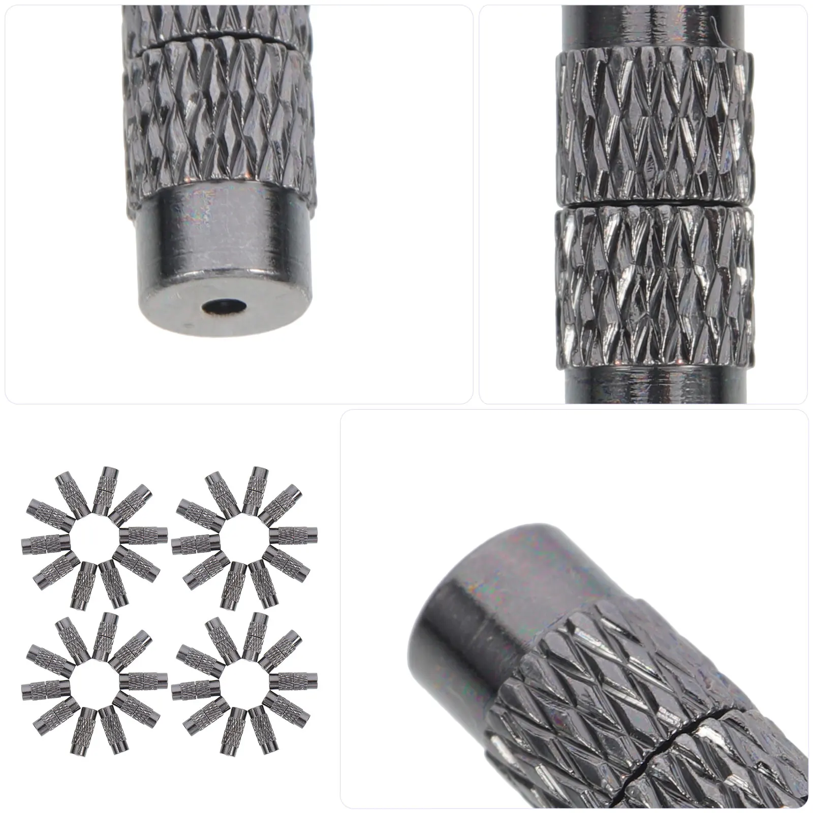 

50 Pcs Turnbuckle Accessories End Clasp Connector Fasteners Jewellery Clasps Necklace Bracelet Connectors Copper Jewelry