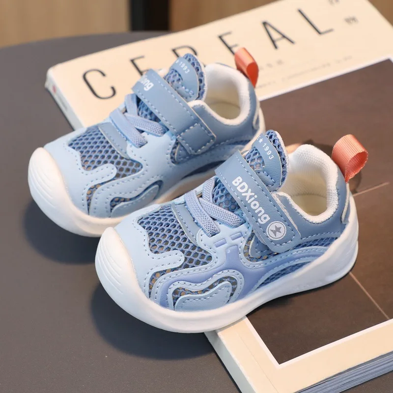 Baby Toddler Casual 2024 Summer Sandal Girl Walkers Kids Soft Sneakers Infant Little Children 0-3 Years Old Boys Sport Shoes