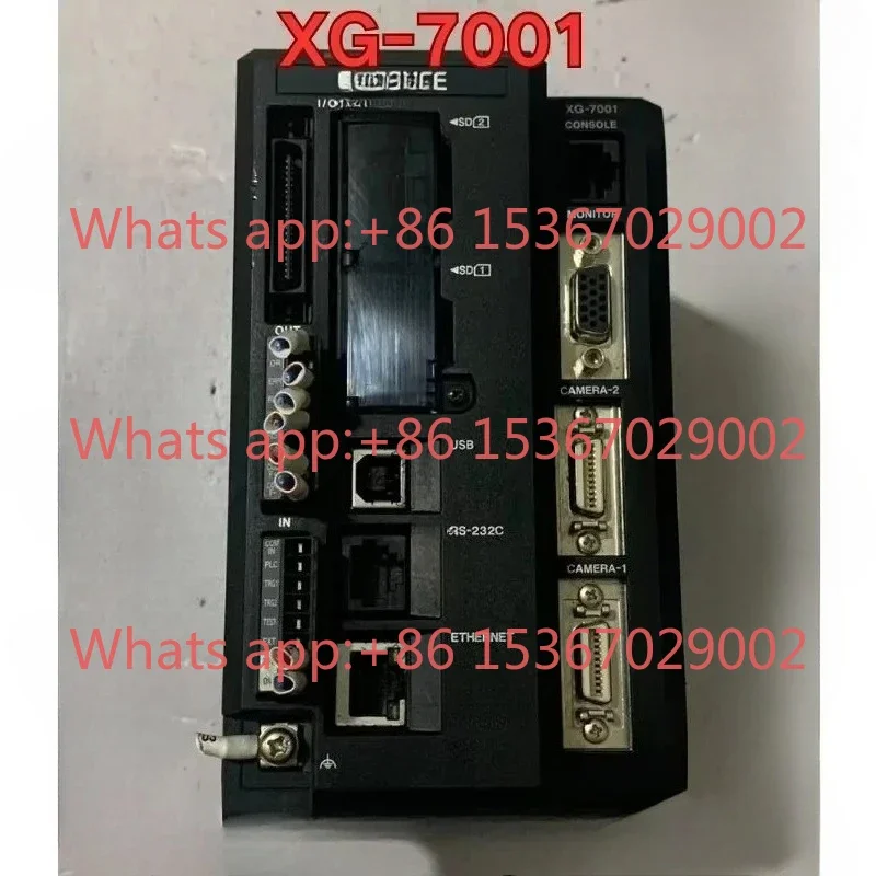 Second-hand XG-7001 vision controller function test is normal