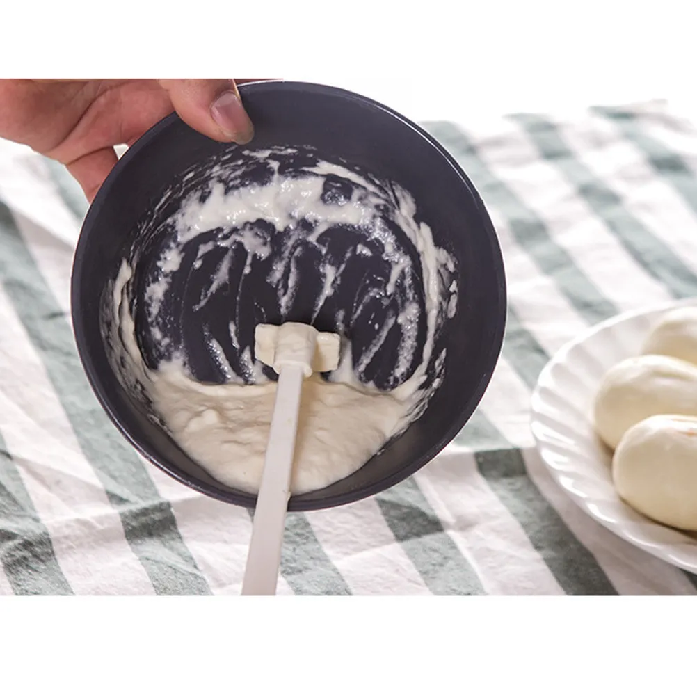 1Pcs Multi-Functional Silicone Scraper Flexible Long Handle Kitchen Tool Safe Food Grade Spatula Bottle Cake Pastry Butter