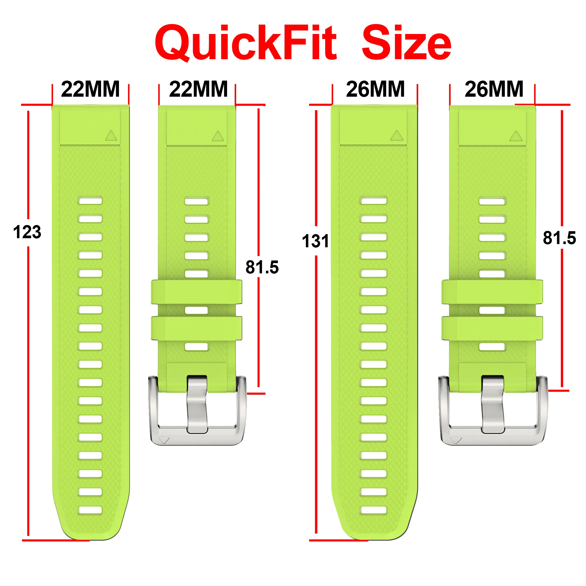 Silicone QuickFit 22 26mm Watch Strap For Garmin Fenix 5 5X Plus 6 6X Pro 7 7X SOLAR Fenix8 EPIX Gen2 47mm 51mm Enduro 3 Correa view 5