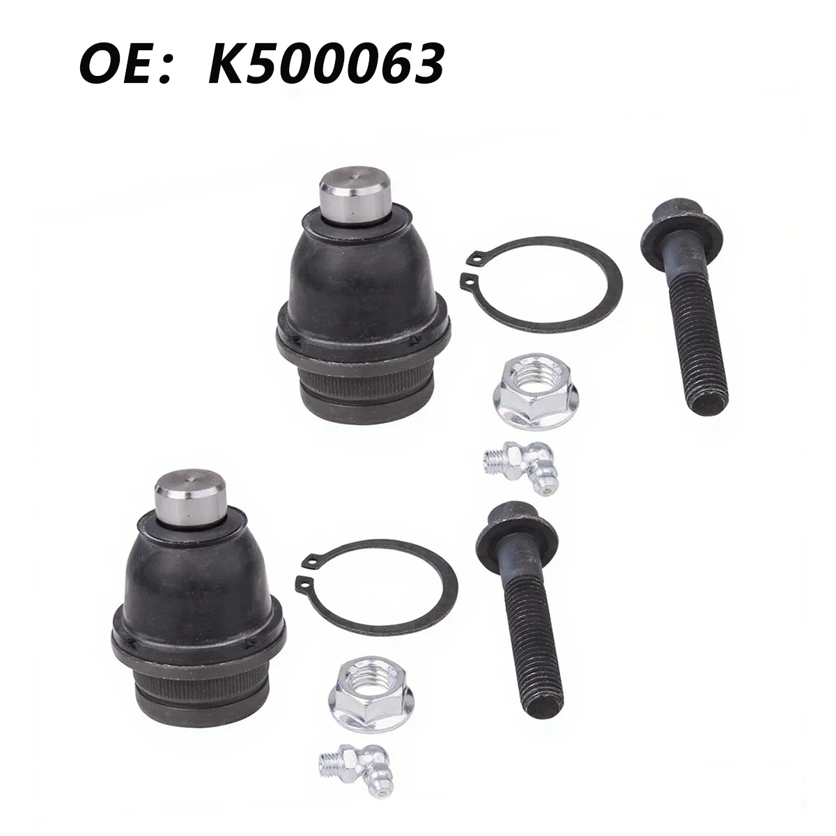 

2PCS K500063 Front Lower Ball Joint for 2007 2008 2009 2010-2017 Jeep Compass Patriot DODGE CALIBER MITSUBISHI LANCER