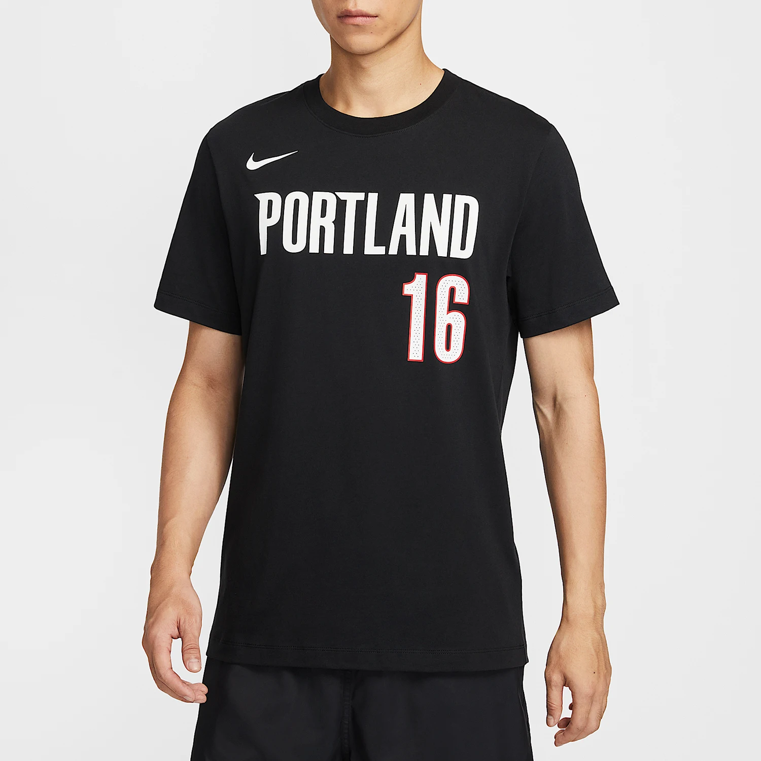 

Мужская повседневная футболка Nike Authentic 2025 Summer с круглым вырезом и короткими рукавами IV0566-015