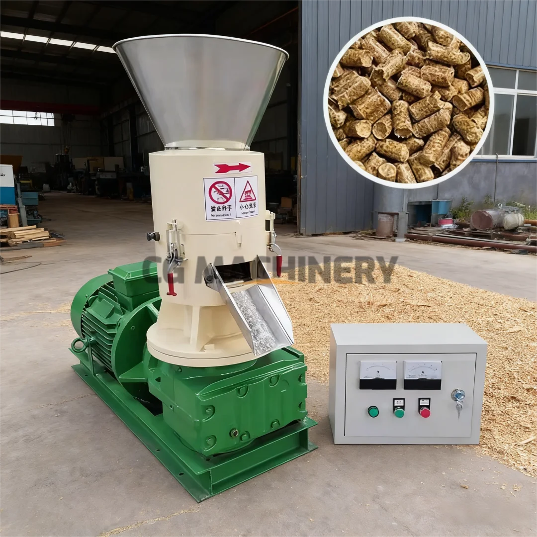 آلة ضغط بيليه خشب الديزل عالية الجودة لمعالجة وطحن الكريات الخشبية