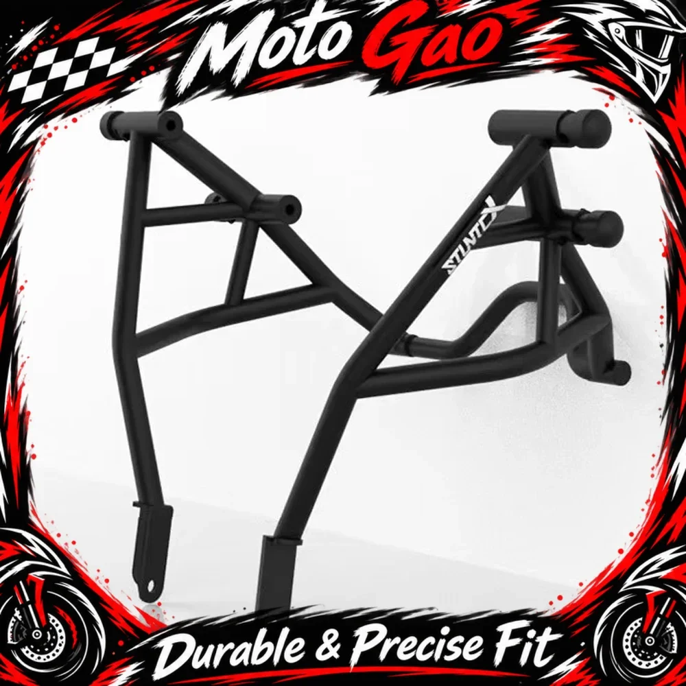 Motorcycle bumper anti drop bar protective frame modified with spring buffering competitive bar FOR CFMOTO 800NK NK800 NK 800