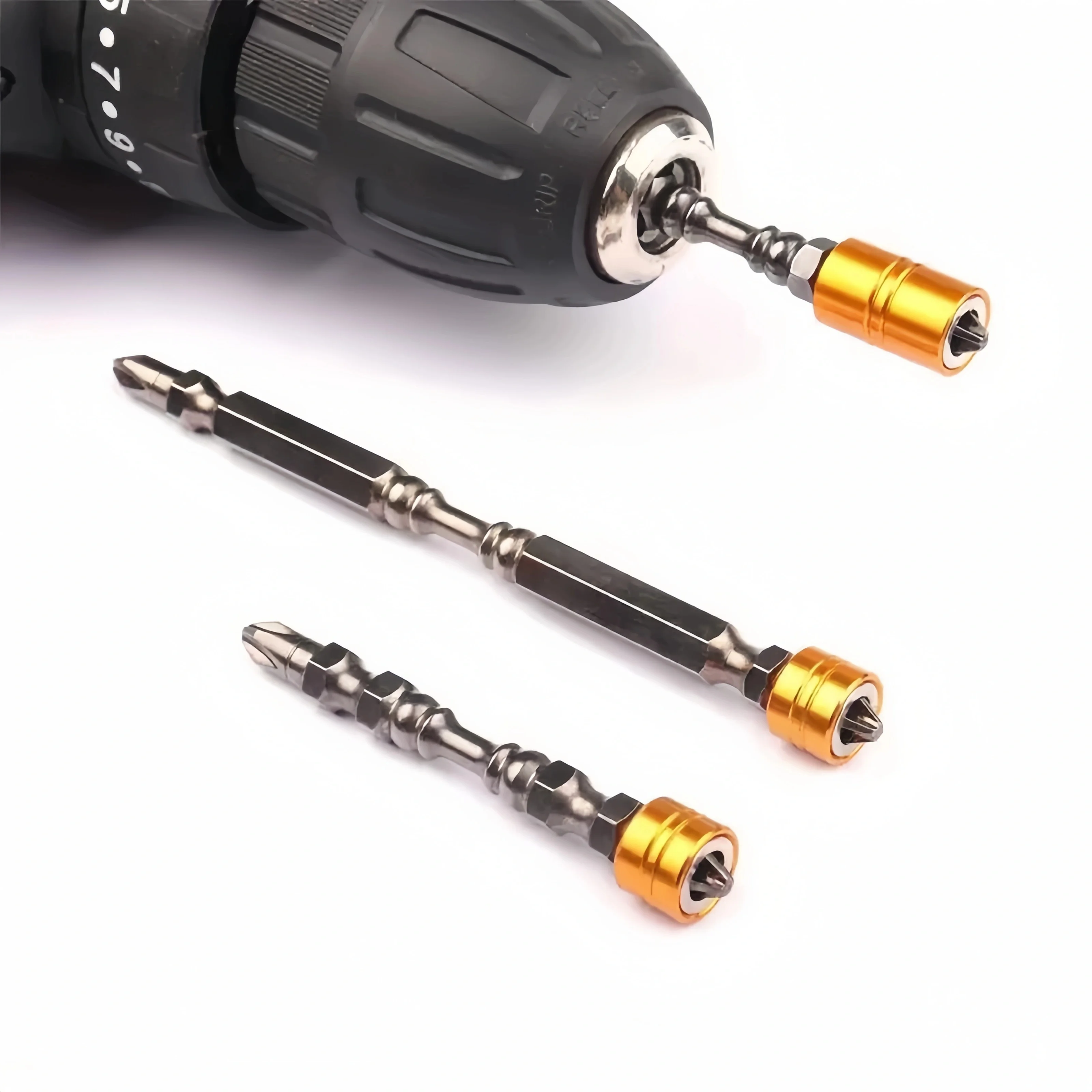 5/10pcs Strong Magnetic Screwdriver Bit Set 65/110mm Phillips Electronic Screwdriver Bits For Plasterboard Drywall Screw Driver