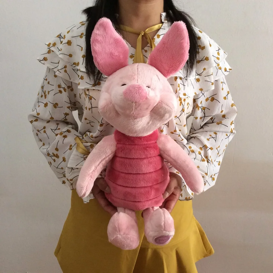 Disney 40cm Winnie The Pooh Kawaii Eeyore Piggy Tigger Stuffed Plush Toys Cute Animal Plush Dolls Kids Gifts Room Decoration