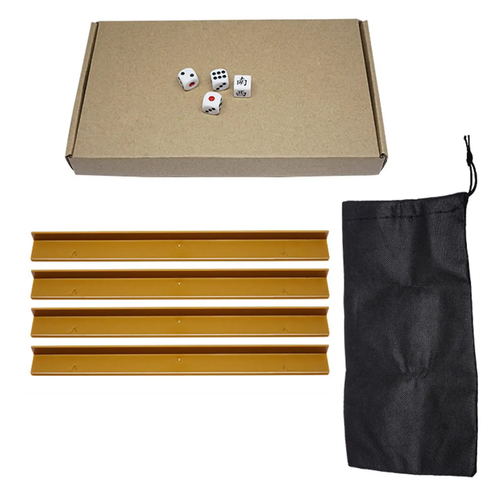 

Mini Chinese Mahjong Game Set Table Game Family for Home Travel Party Dad Gifts