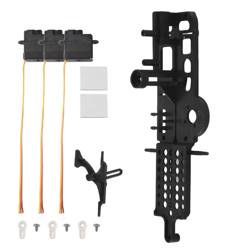 

A30F-1 Набор XK K110 Обновление K110S Основная рама сервопривода и пластина сервопривода для Wltoys XK K110 K110S Детали для обновления радиоуправляемого вертолета