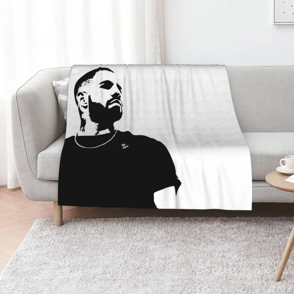 

Drake Rapper Throw Blanket Beach Soft Big Fashion Sofas Summer Beddings Blankets