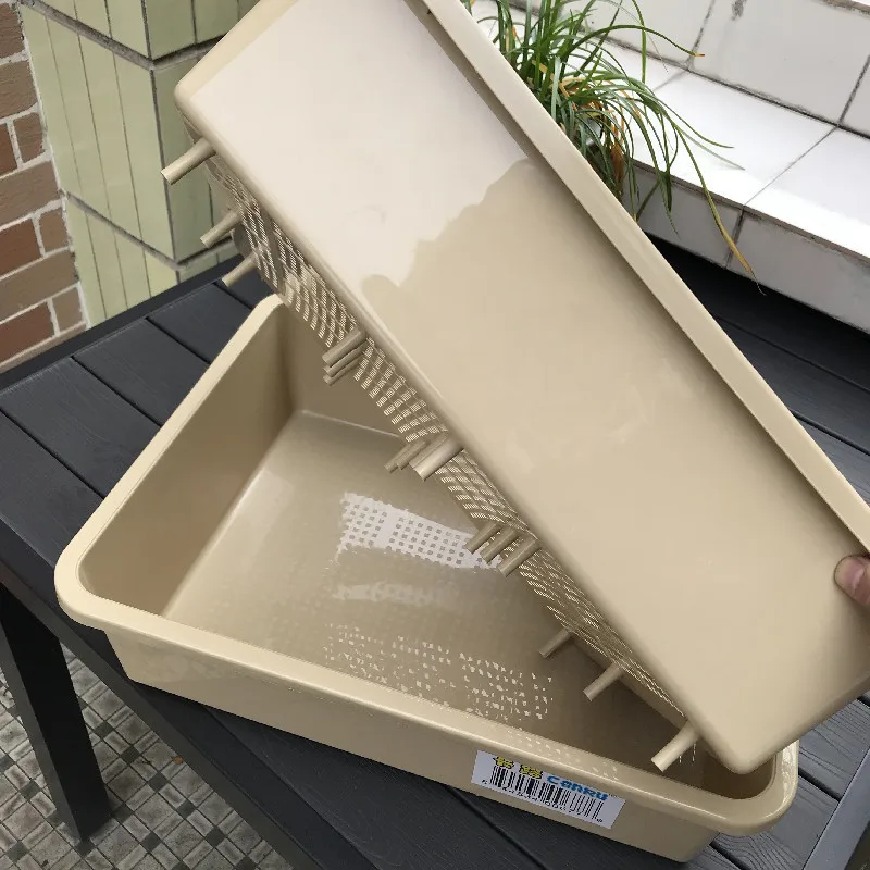 

Pet Dog Toilet Bedpan Cat Litter Box Cat Dog Tray Teddy Anti-splash Toilette Puppy Cat Indoor Home Plastic Cat Toilet Training