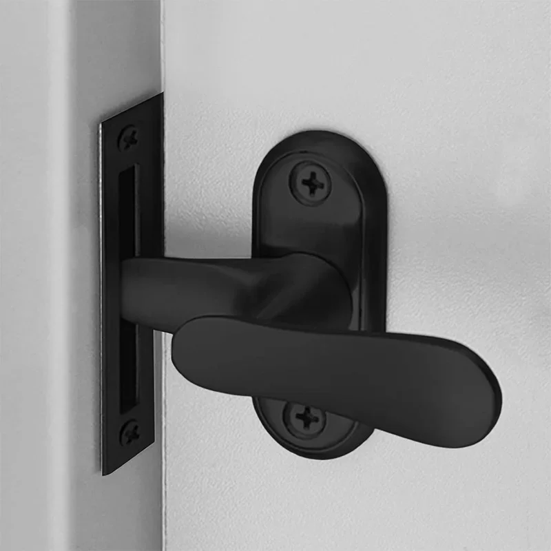 360 Degree Swinging Gate Latches Door Lock, SUS304 Stainless Steel Gate Hardware for Gate Sliding Door Cabinet Window Lock