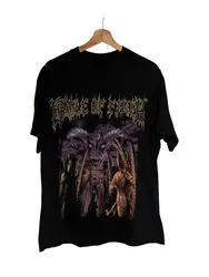 Cradle Of Filth Tortured Soul Asylum 2000 Vintage Men Rock Band Tour T Shirt Size Xl