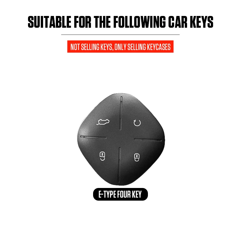 Car Key Cover Fits For JETOUR Dashing, 2026 JETOUR Dashing i‑DM Lightning DCT, Shanhai L6 Car Key Shell