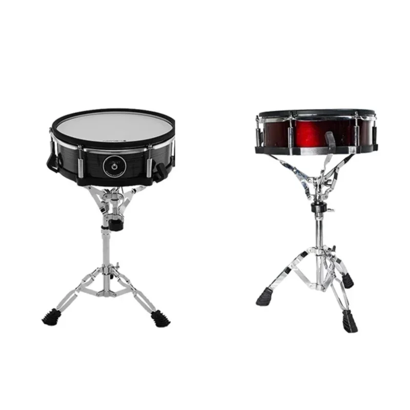 12 Inch Mesh Snare Drum with Independent Trigger, Wooden Chamber Electronic Snare Drum with Bracket Support