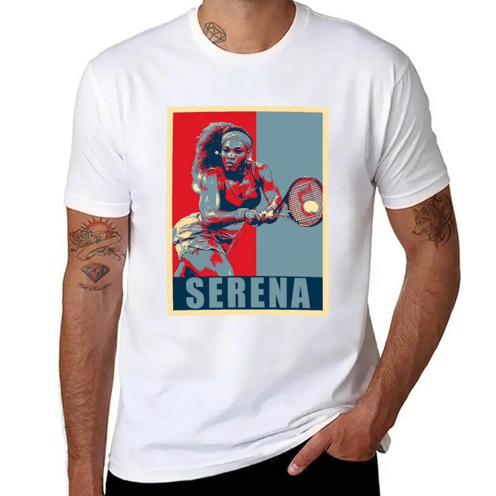 

Serena Williams Hope T-Shirt man t shirt heavy cotton t shirts for man graphic tees T-Shirt