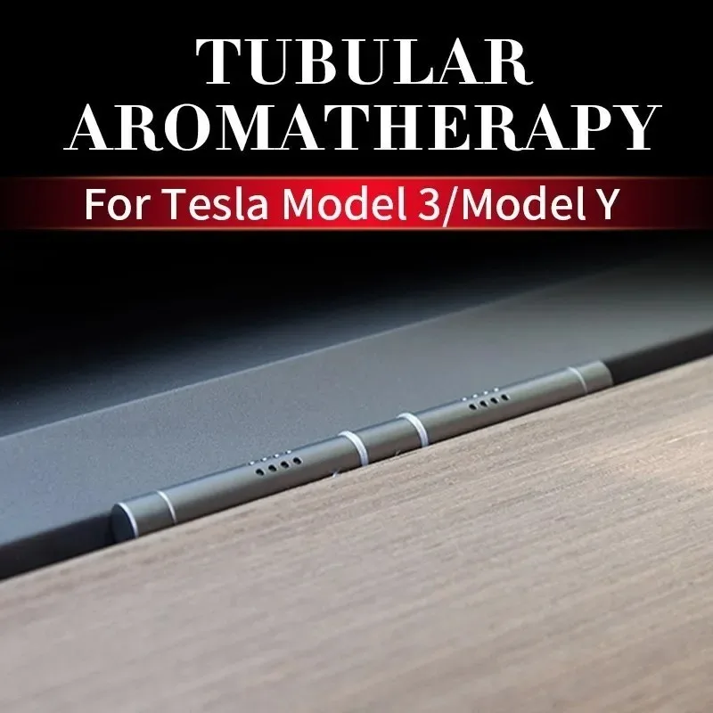 Per Tesla modello 3 2021 accessori modello Y deodorante per auto profumo aromaterapia profumo diffusore di profumo tre