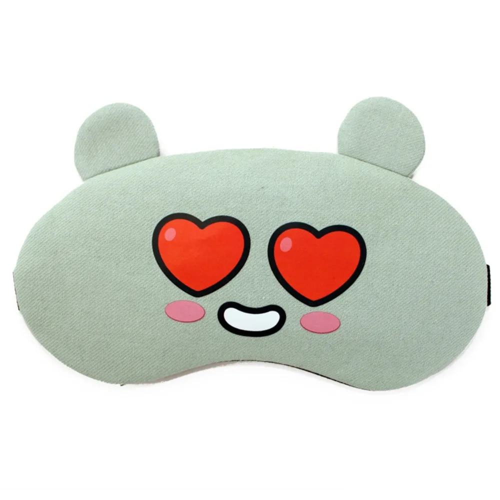 

Мультяшный пакет со льдом, маска для глаз, горячий и холодный компресс, дышащая охлаждающая повязка для сна с гелем, удобная затеняющая маска для глаз, отдых, расслабление