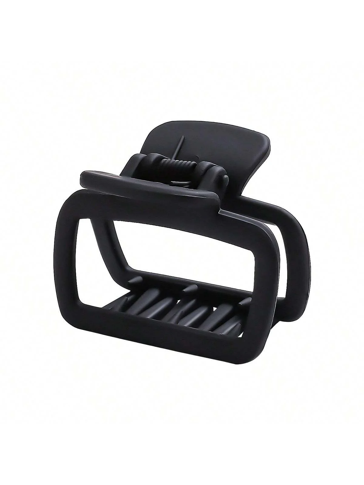 4 個の女性のスクエア軽量ヘア爪クリップファッショナブルでエレガントなヘアアクセサリークリップ適切なヘアスタイリングメイクアップ