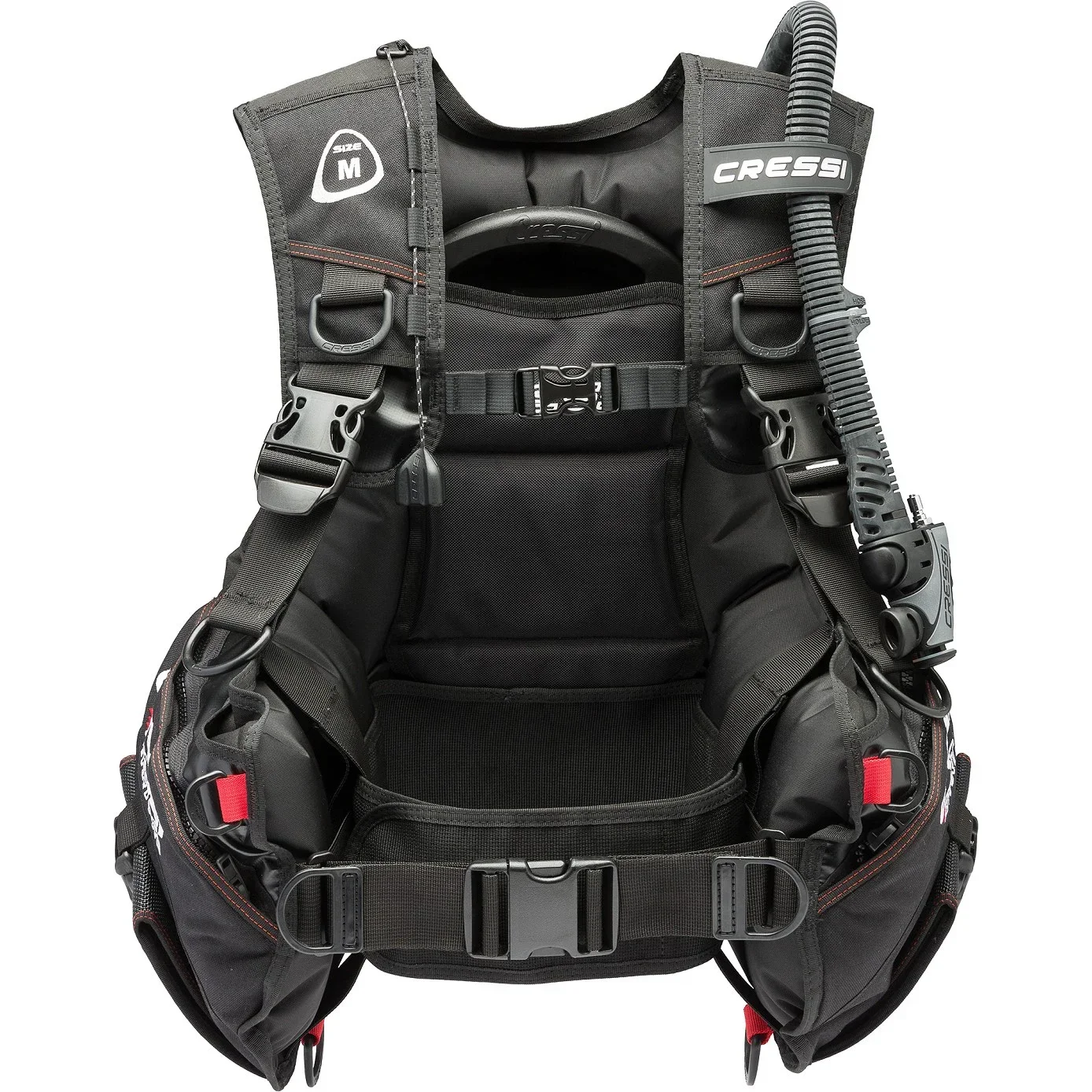 Cressi Start Pro 2.0 Jacket Style Scuba Diving BCD Ideal for Beginners with Quick-Release Weight Integrated Pockets