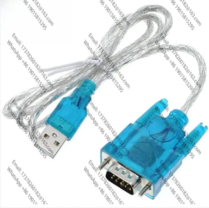 1-10 قطعة جديد HL-340 USB إلى RS232 COM ميناء المسلسل المساعد الشخصي الرقمي 9 دبوس DB9 مهائي كابلات دعم Windows7 64
