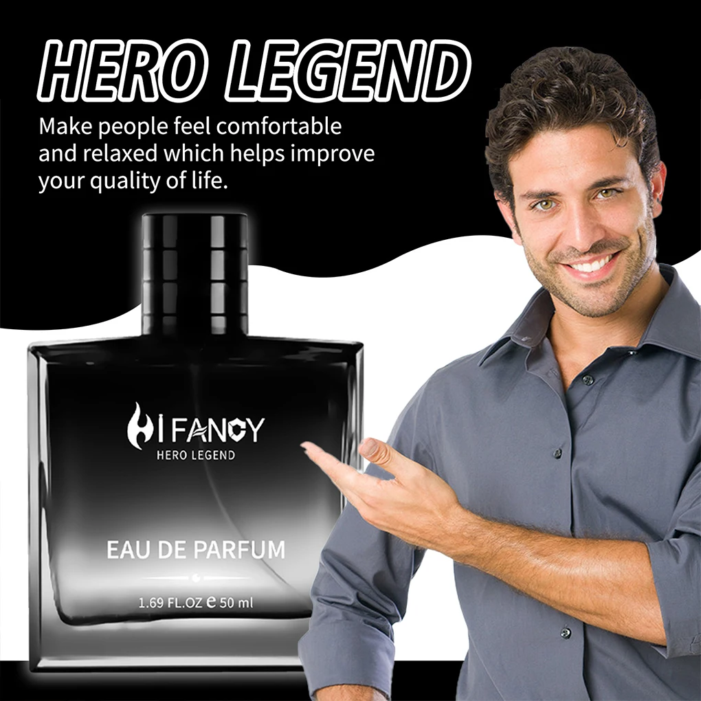 Brand Man Perfumes Lasting Cologne Fragrance Luxury Perfume Spray Floral Scent Ocean Gentleman Masculine Eau De Toilette 50ml