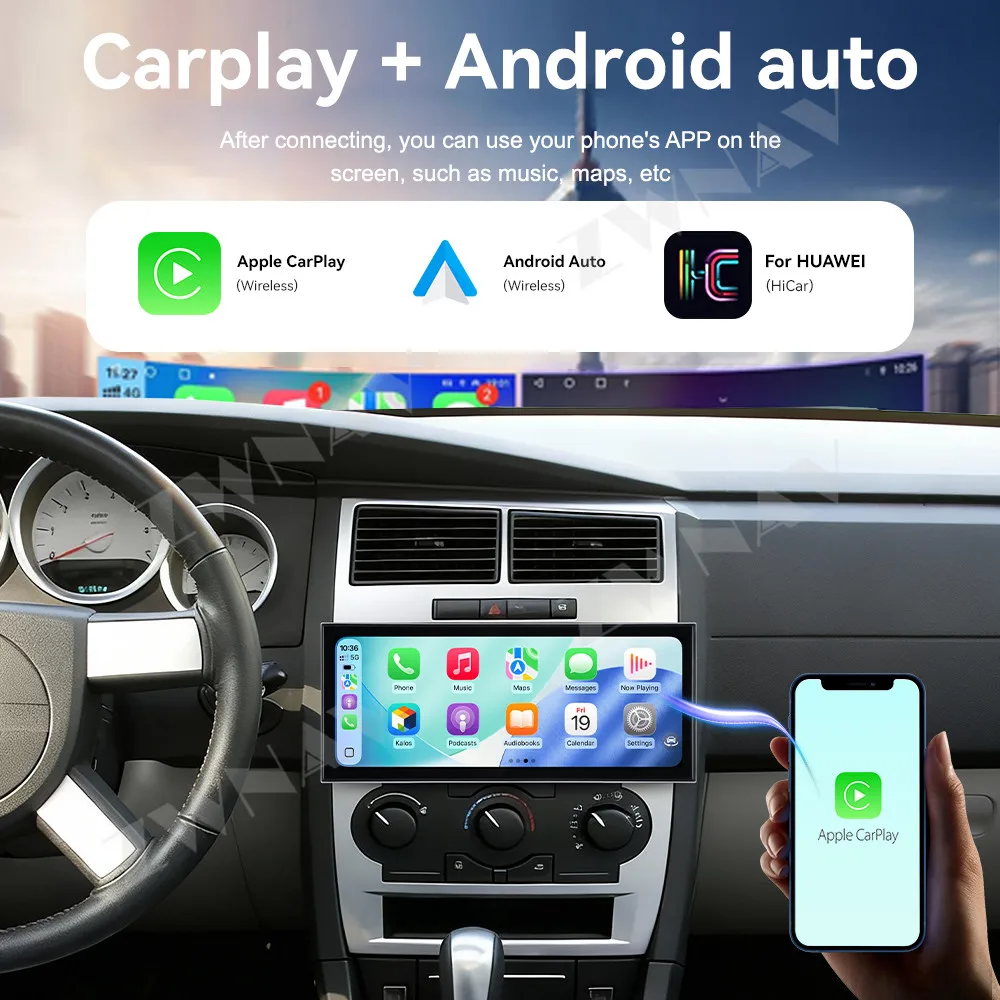 For Dodge Charger/Magnum 2004-2007 Android 15 15.8