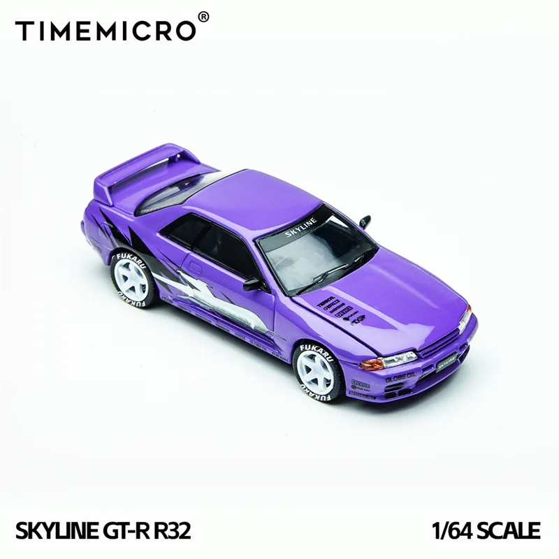 

[PreSale] Time Micro 1:64 Supra DHL Orange SKYLINE GTR R34 SilverBlue R32 Los Santos drift Diecast Model Car